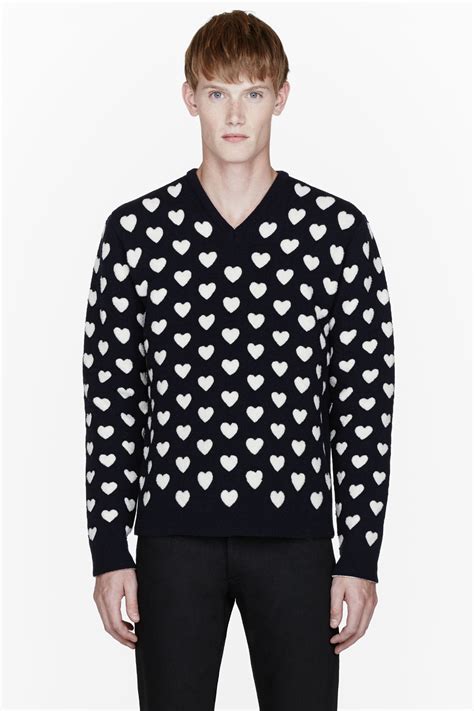 burberry prorsum heart sweater|burberry clothing for men.